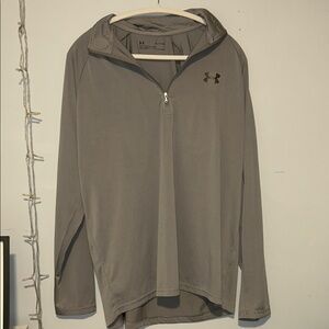 Under Armour Charcoal Quarter-Zip Top